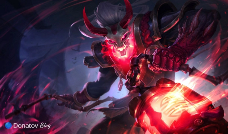 Образ «Кровавая луна Треш» в League of Legends