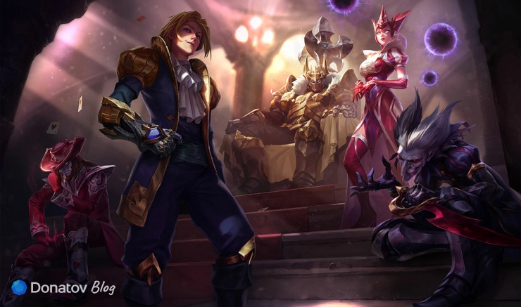 Образ «Трефовый король Мордекайзер» в League of Legends