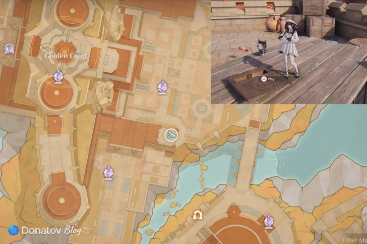 Near Golden Court Plaza игры Shroomsera Bootcamp в Infinity Nikki