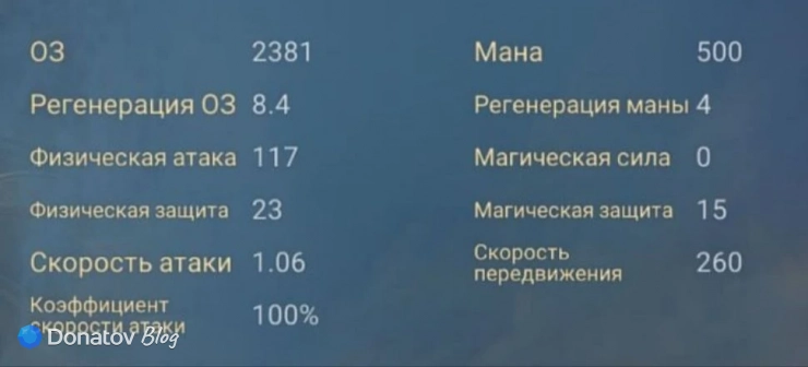 Характеристики Бэйна из Mobile Legends: Bang Bang