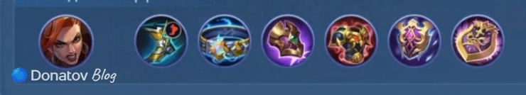Сборка на Хильду из Mobile Legends: Bang Bang