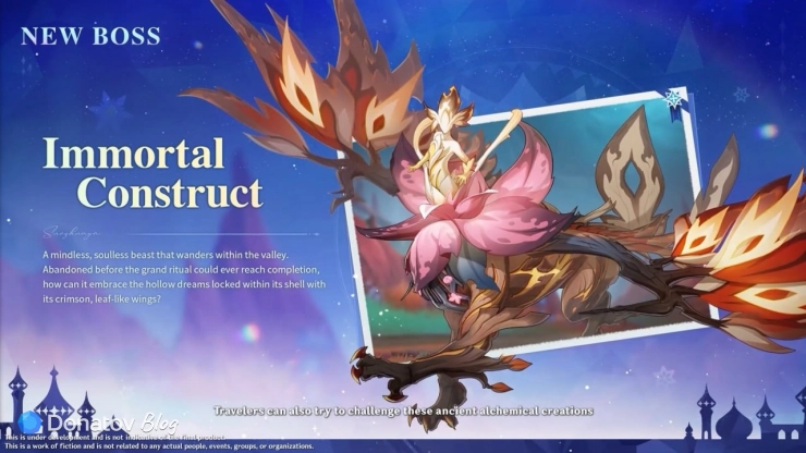 Immortal Construct в Genshin Impact версии 7..0
