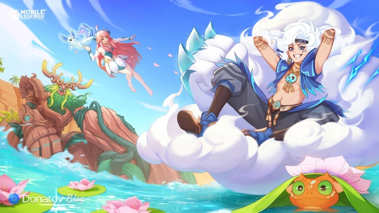 Официальный арт Соры из Mobile Legends: Bang Bang