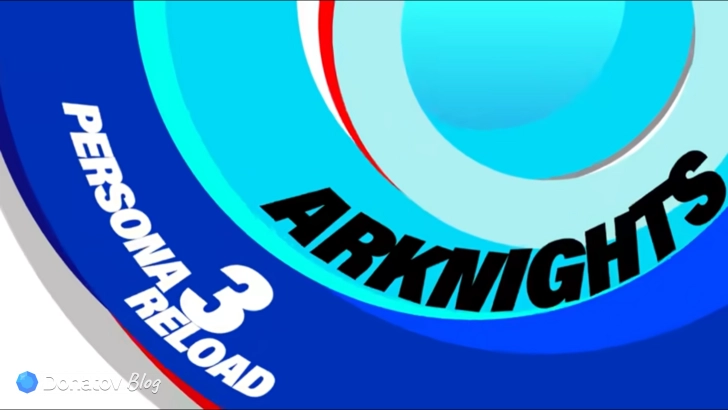 Постер коллаборации Persona 3 Reload x Arknights
