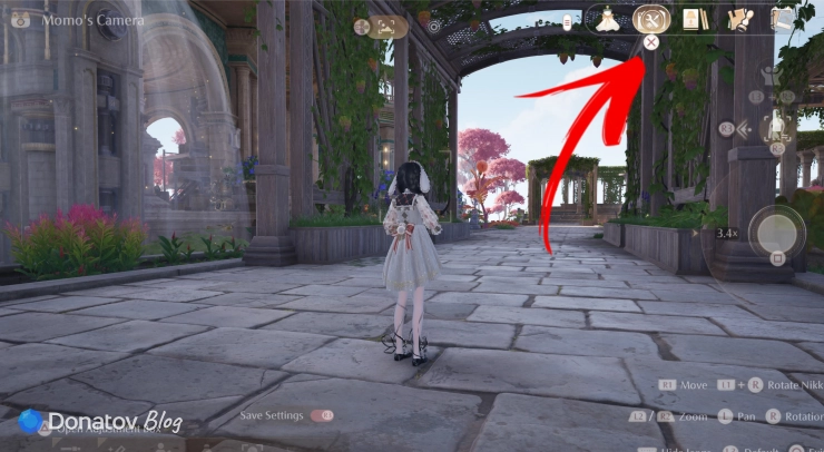 Как открыть Camera Modifications в Infinity Nikki