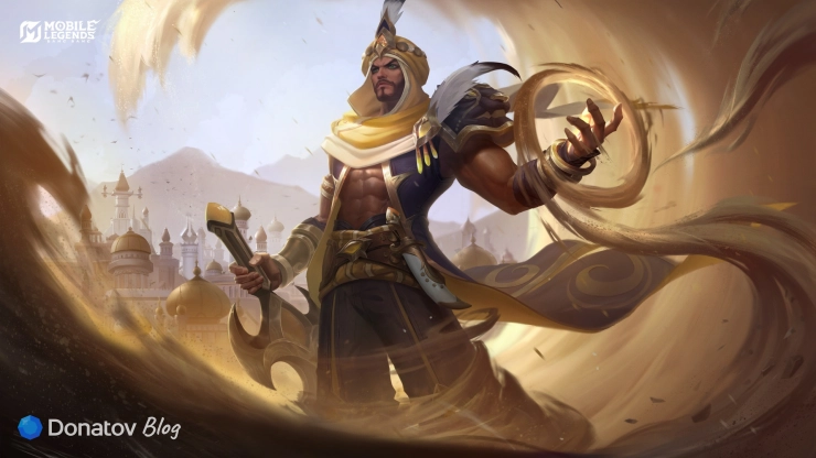 Халид в пустыне из Mobile Legends: Bang Bang