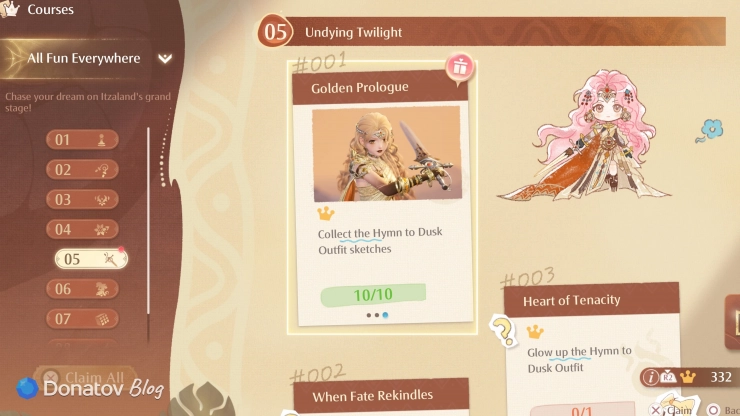 Как получить Heartshine: Hymn to Dusk в Infinity Nikki