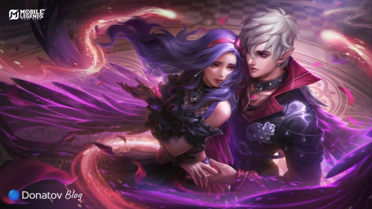 Арт персонажей из Mobile Legends: Bang Bang