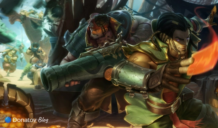 Образы «Головорез Грейвз» и «Карманник Твистед Фэйт» в League of Legends