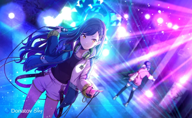 3★ карточка Шираиши Ан — Top-Notch Server! из игры Hatsune Miku: Colorful Stage!