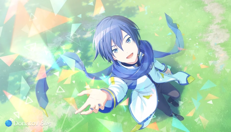 4★ карточка Кайто — Seeing You Off To The Sky из игры Project SEKAI