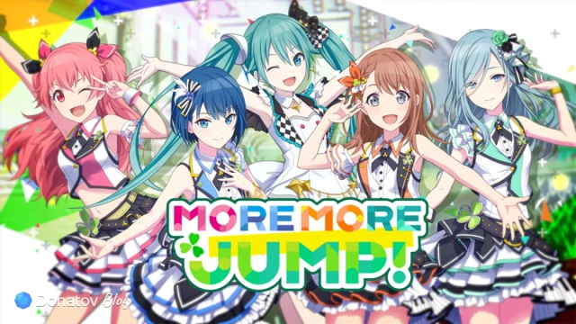 Представление группы MORE MORE JUMP! в Hatsune Miku: Colorful Stage!