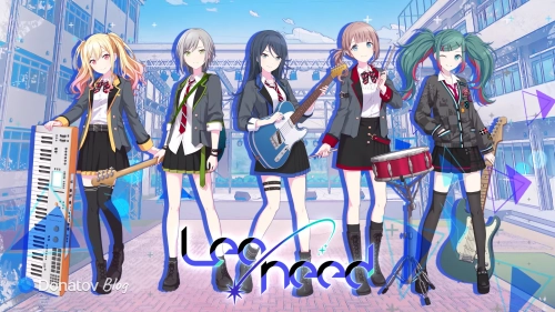 Представление группы в Hatsune Miku: Colorful Stage! — Leo/need