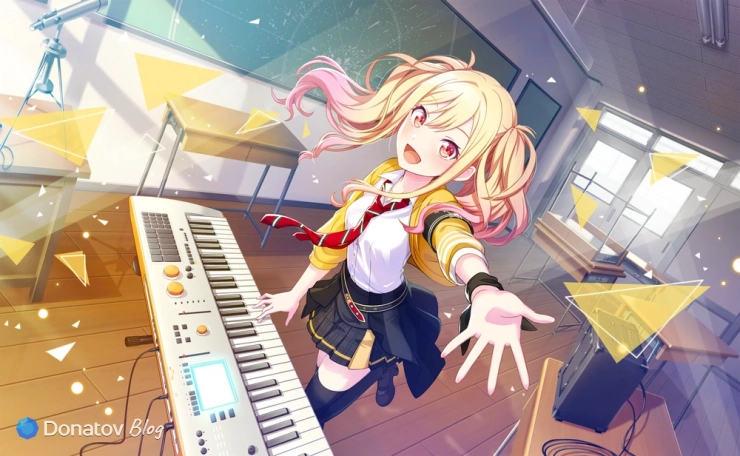 3★ карточка Тенма Саки — 100 Things I Want To Do из игры Hatsune Miku: Colorful Stage!