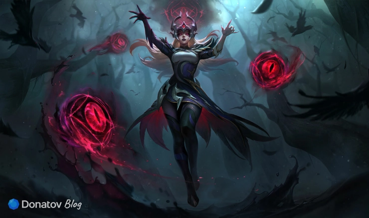 Образ «Верховная ведьма Синдра» в League of Legends