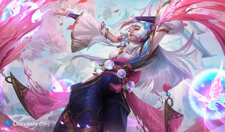 Образ «Дух цветения Синдра» в League of Legends