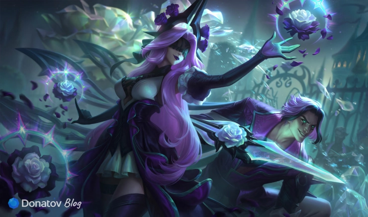 Образ «Увядшая роза Синдра» в League of Legends