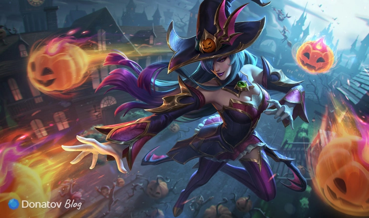Образ «Ведьма Синдра» в League of Legends