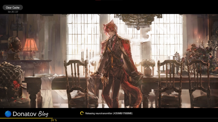 Процесс установки дополнительных ресурсов, ПК-клиент Arknights