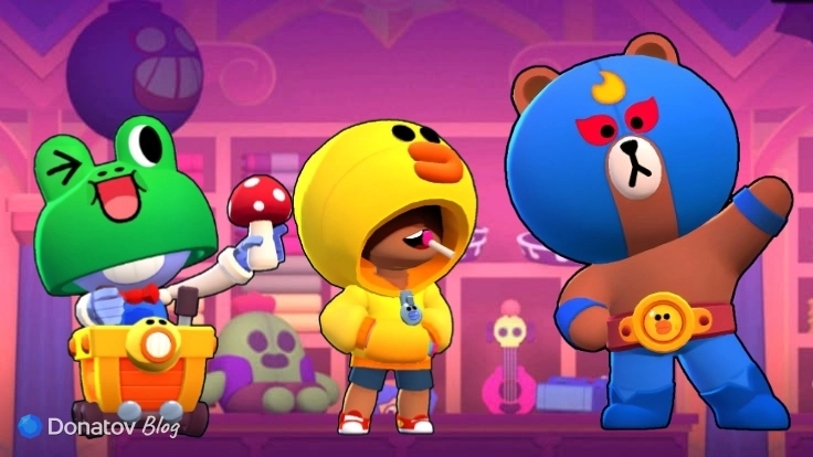 Скины «Леонард Карл», «Салли Леон» и «Эль Браун» в Brawl Stars