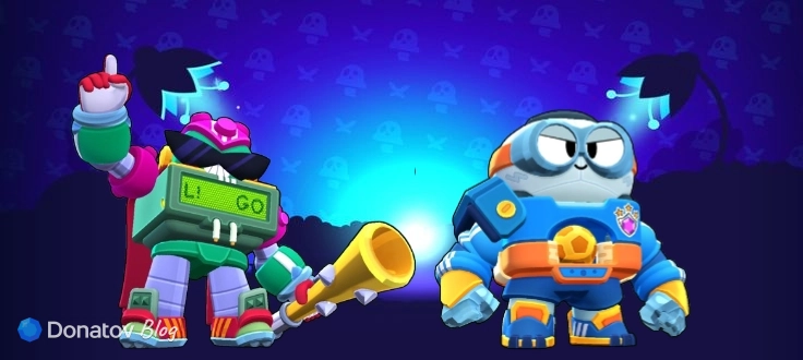 Скины «Табло Вольт» и «Суперфорвард Лу» в Brawl Stars