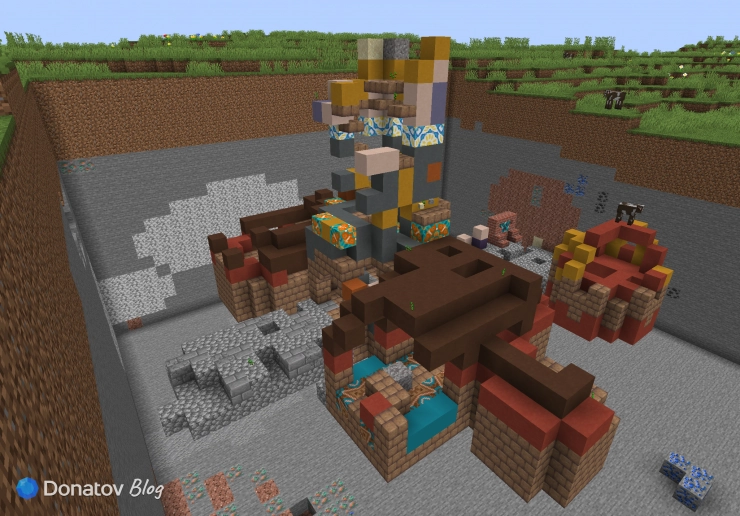 Руины былых времён в Minecraft