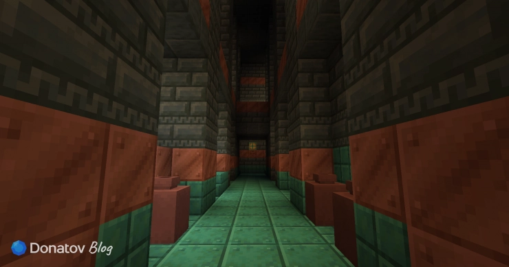 Камера испытаний в Minecraft