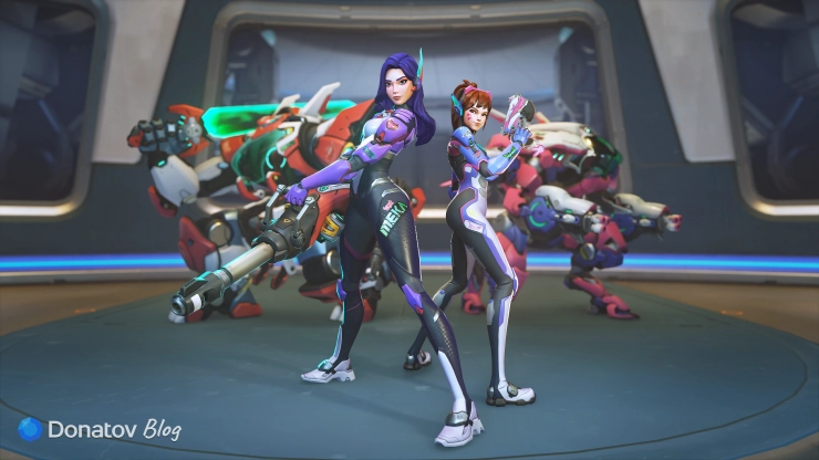 Димон и Дива в Overwatch