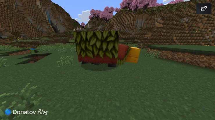 Нюхач в Minecraft