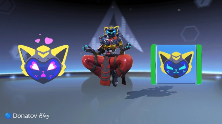 Набор косметики Дзенъятты в 4 сезоне Overwatch