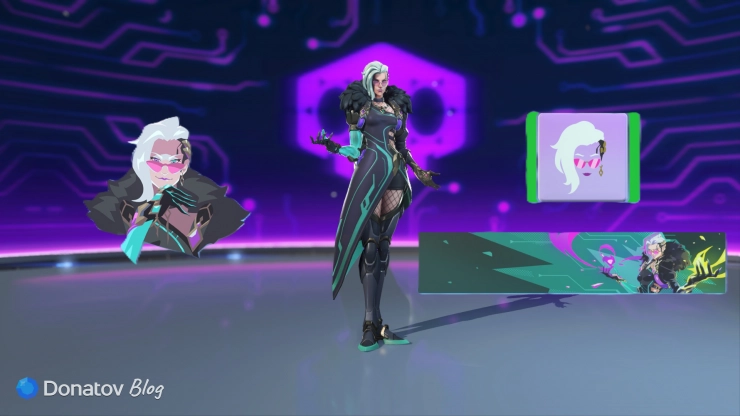 Набор косметики Мойры в 4 сезоне Overwatch