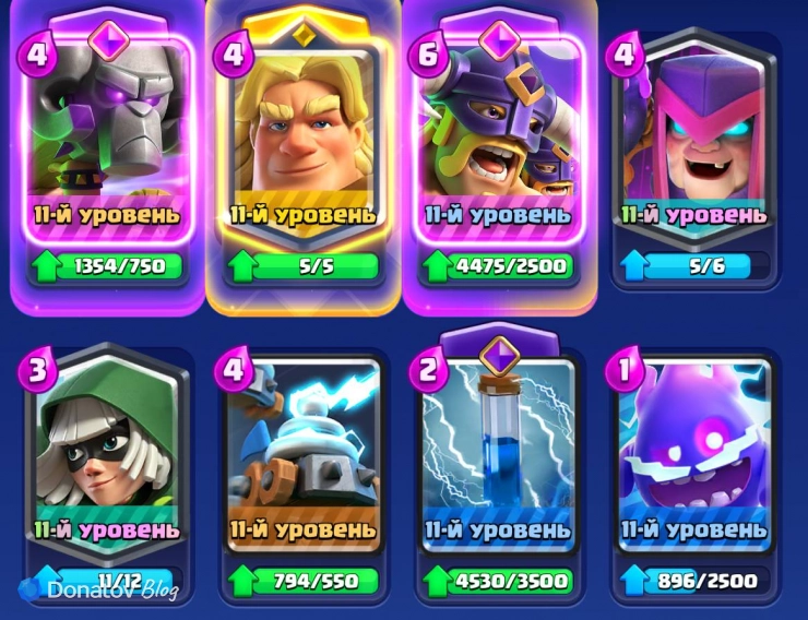 Колода Bridge Spam в Clash Royale