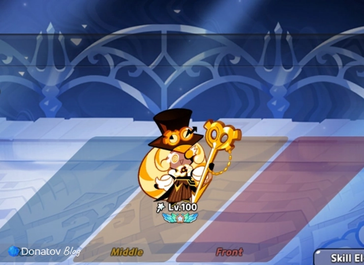 Timekeeper Cookie в отряде в Cookie Run: Kingdom