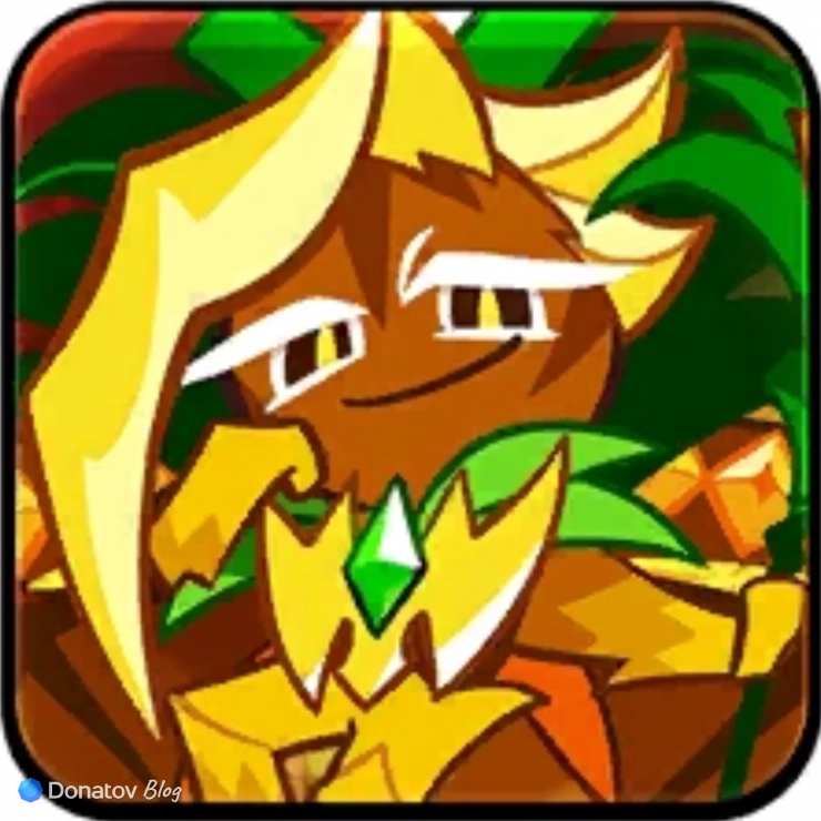 Иконка Ananas Dragon Cookie в Cookie Run: Kingdom