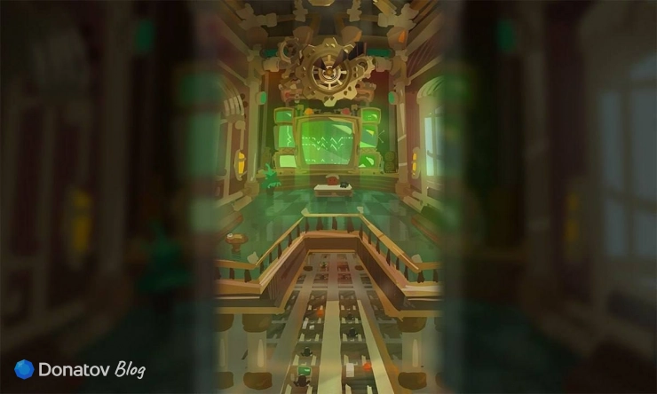 Департамент баланса времени изнутри в Cookie Run: Kingdom