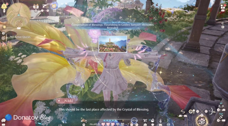 Завершение квеста Everbloom Mystery в Infinity Nikki