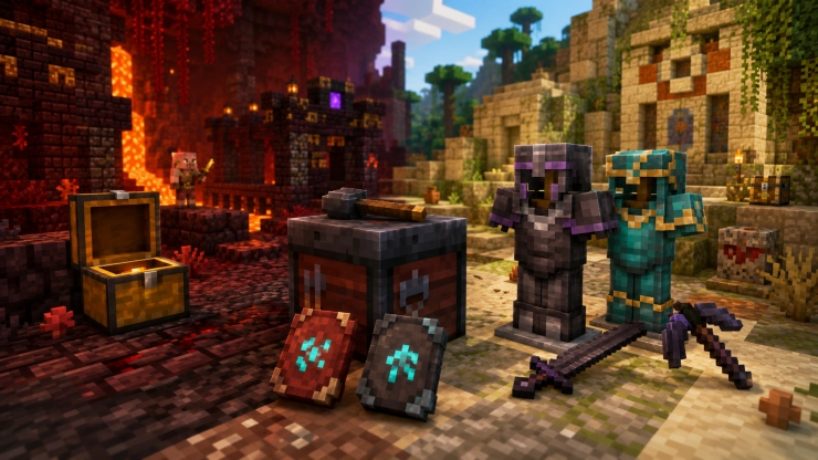 Где взять шаблоны в Minecraft: виды, поиск, копирование и применение