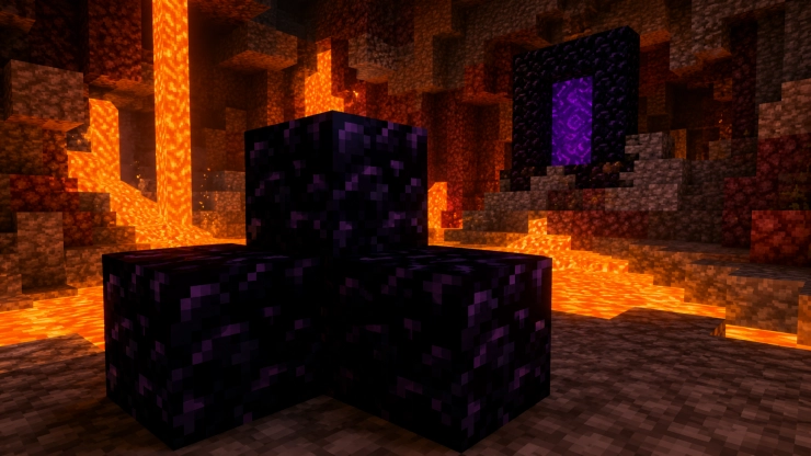 Где взять обсидиан в Minecraft: все способы добычи и поиска блоков