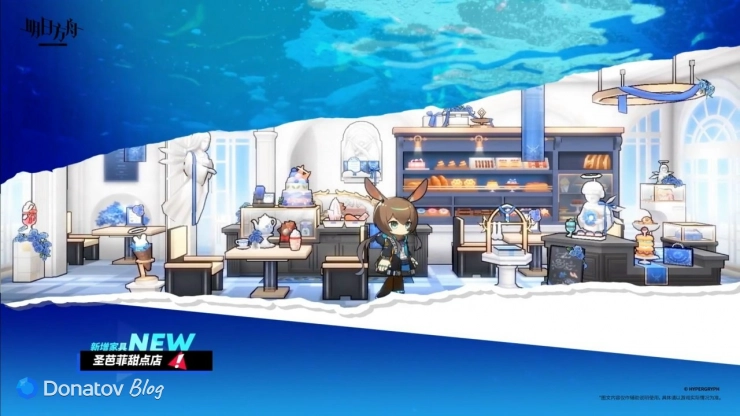 Внешний вид комнаты Persona 3 Reload x Arknights