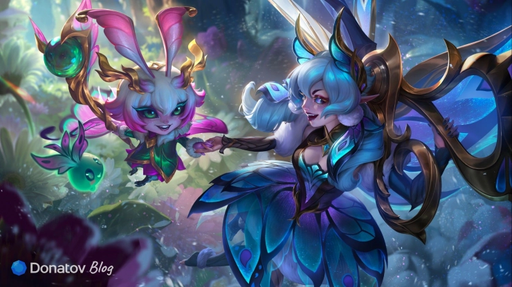 Образ «Гвен из Королевства фей» в League of Legends