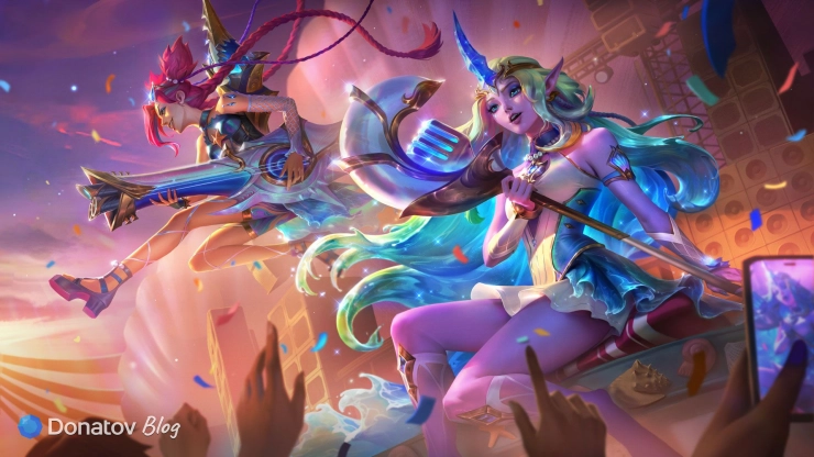 Образ «Пляжная Джинкс» в League of Legends