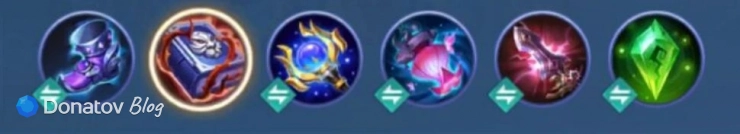 Сборка предметов для Новарии из Mobile Legends: Bang Bang