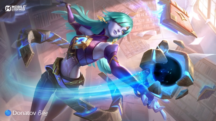 Официальный арт Новарии из Mobile Legends: Bang Bang