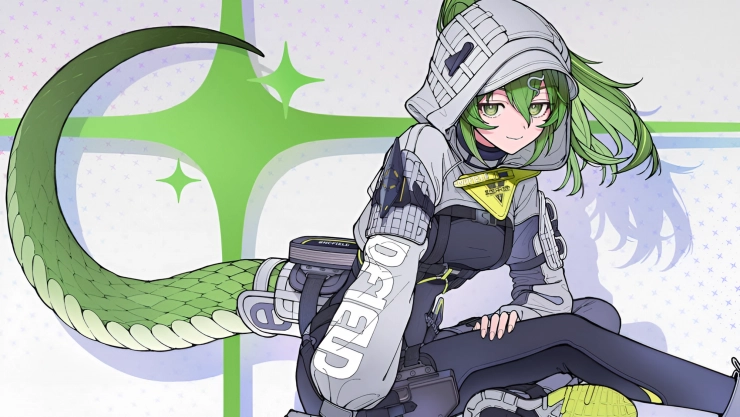 Гайд на Флюорит из Arknights: Endfield — таинственную воительницу