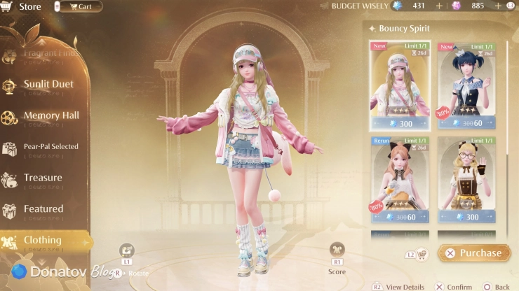 Что можно купить за стелларит с подписки Monthly Gifts в Infinity Nikki