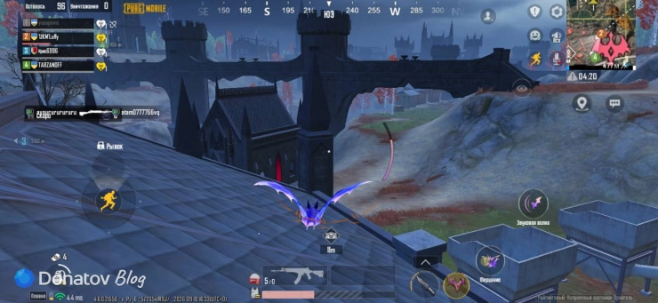 Карта Эрангеля с новым режимом «Полуночные охотники» в PUBG Mobile