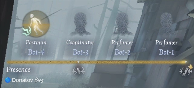 Демонстрация продвинутой абилки Mark of Prey у персонажа Herztier в Identity V