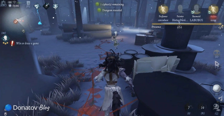 Кого контрит Herztier в Identity V