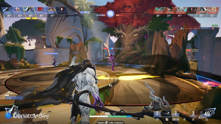 Пример геймплея за Горра в Marvel Rivals