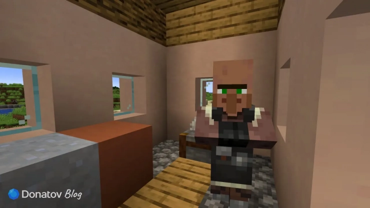 Каменщик в Minecraft